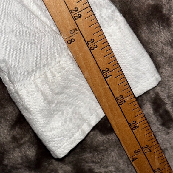 Chubbies Friday‎ Mens Small White Long Sleeve Button Down Casual Shirt - Picture 7 of 9